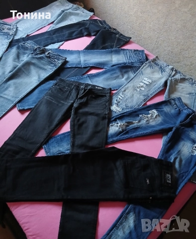 35 лв. за общо девет чифта дамски дънки, снимка 3 - Дънки - 51545613