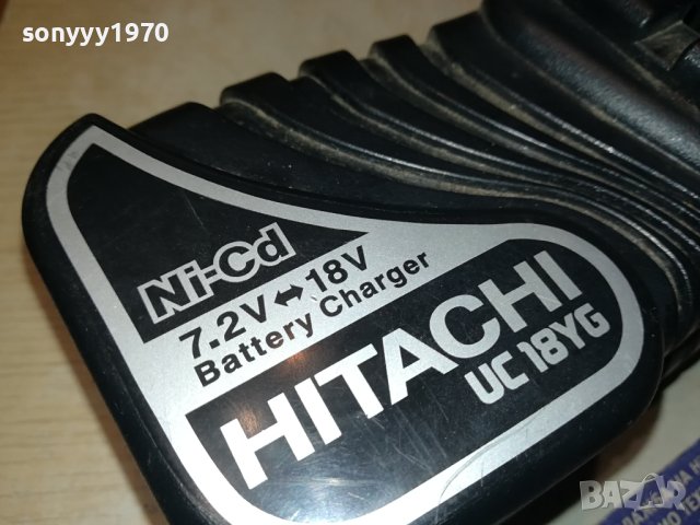 HITACHI UC18YG 7,2-18V NI-CD BATTERY CHARGER 2001241858, снимка 4 - Винтоверти - 43898974