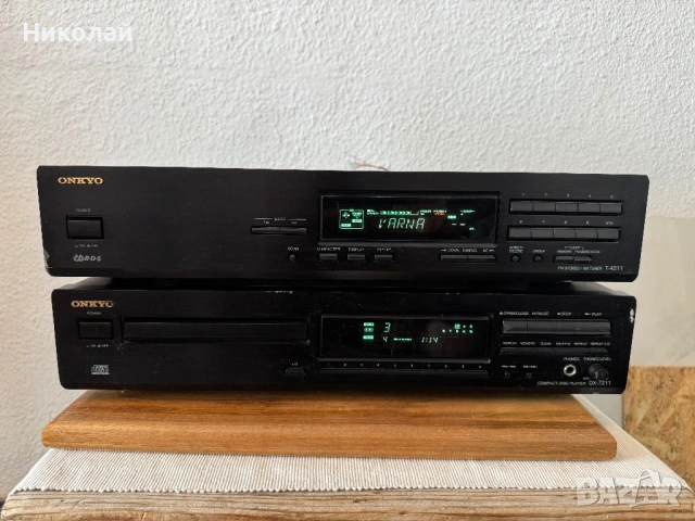 ONKYO DX-7211и T-4211 CD ПЛЕЪР И ТУНЕР