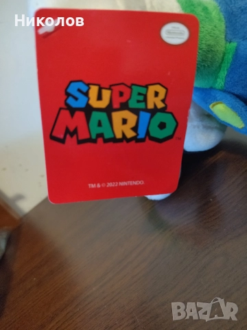 Продавам оригинална плюшена играчка Super Mario Bros Luigi , снимка 2 - Плюшени играчки - 52518882