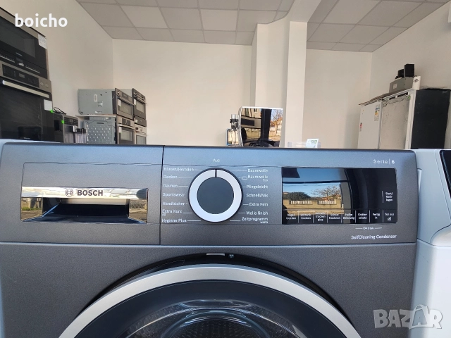 Сушилня с термопомпа Bosch Serie 6 9 кг. А+++ , снимка 5 - Сушилни - 52635307