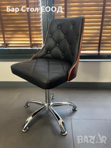 Стол със статични стъпки Boston black, снимка 5 - Столове - 48103041