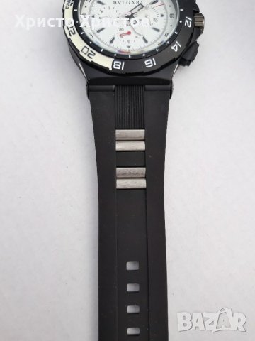 Мъжки  луксозен часовник BVLGARI DIAGONO , снимка 3 - Мъжки - 32529931