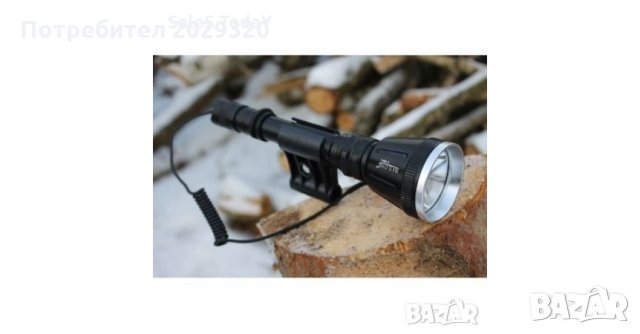 Мощен фенер за лов BL-Q2888, 3 филтъра, Опция монтаж върху оръжие , снимка 2 - Друга електроника - 27695861