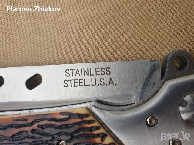 Голям многофункционален сгъваем нож, снимка 2 - Ножове - 52636693