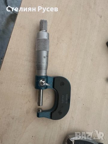 Микрометър  за измерване на размери, механичен, снимка 2 - Други инструменти - 44094538