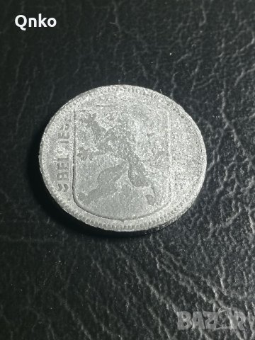 Белгия, 1 франк 1946, Belgium, Belgien, снимка 2 - Нумизматика и бонистика - 33061014