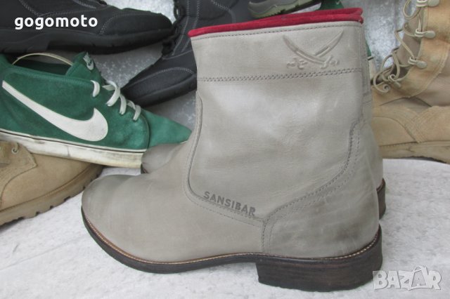боти BIG BOY SANSIBAR® original leder boots, 46- 47,мъжки боти ГИГАНТ, 100% естествена кожа,GOGOMOTO, снимка 4 - Мъжки боти - 27878313
