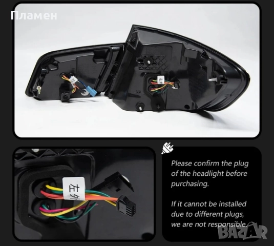 Тунинг стопове BMW 5 F10 F11 F18 2011 - 2017 г. визия на G серия DRL, снимка 7 - Части - 52357032