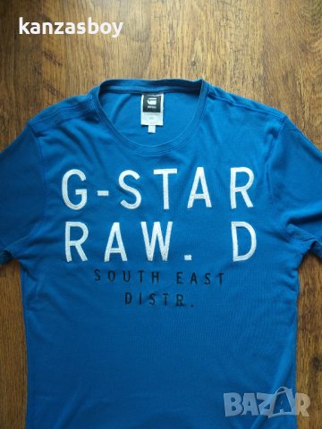 g-star - страхотна мъжка тениска 2ХЛ, снимка 3 - Тениски - 40645312