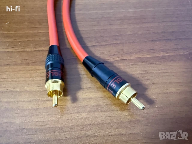 Cable Talk Improved 2 RCA / Аудио кабели, снимка 9 - Ресийвъри, усилватели, смесителни пултове - 51098068