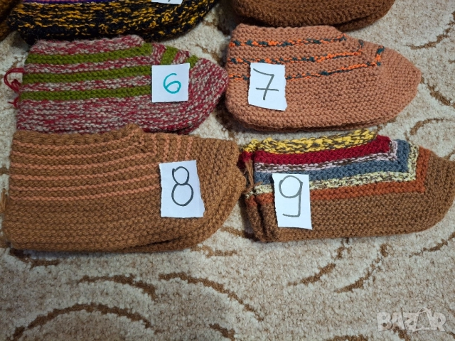 Нови вълнени терлици, снимка 8 - Мъжки чорапи - 47725956