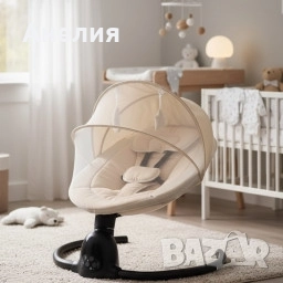 Интелигентен бебешки шезлонг с Bluetooth, дистанционно