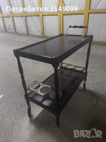 Старинна подвижна масичка, снимка 4 - Антикварни и старинни предмети - 48041063