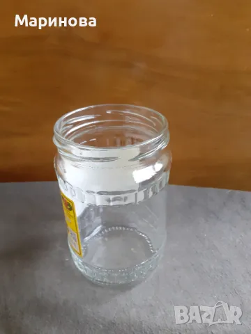 Стъклени буркани, снимка 3 - Буркани, бутилки и капачки - 49698352
