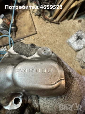 Предпазна(термо изолатор) ламарина за двигател на Мерцедес Mercedes 2.2Cdi само 10лв. A6511420120, снимка 3 - Части - 52544114