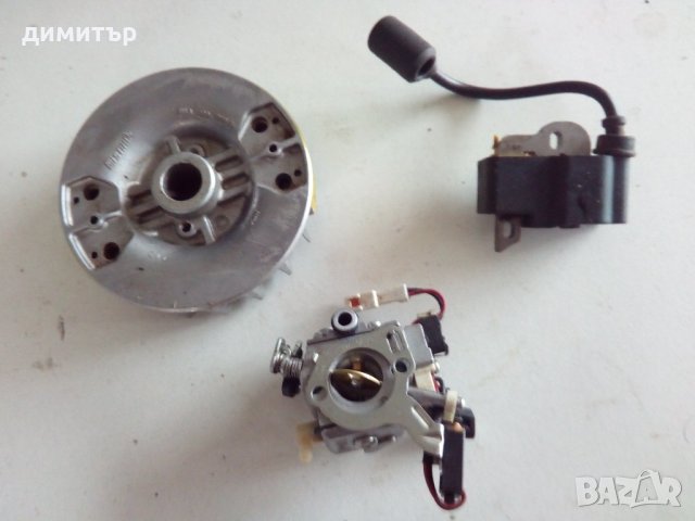 stihl/щил 241-Маховик,бобина,карбуратор-Мтроник, снимка 2 - Градински инструменти - 27828623