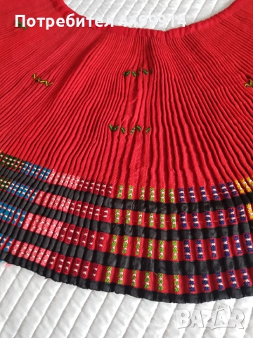 Стар вълнен бръчник,пищимал за носия, снимка 2 - Антикварни и старинни предмети - 52535031