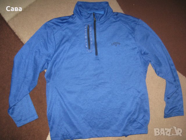 Ватирана блуза CALLAWAY   мъжка,2ХЛ, снимка 2 - Спортни дрехи, екипи - 35482587