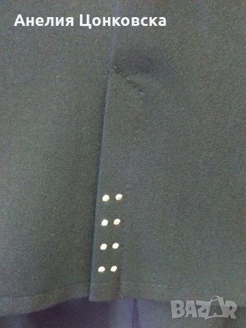 Елегантен черен панталон 7/8, снимка 1