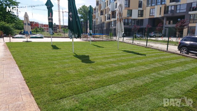 Озеленяване, Затревяване с Тревен чим, Инсталиране на изкуствена трева, Декинг, Външни плочки,..., снимка 17 - Други услуги - 32078724