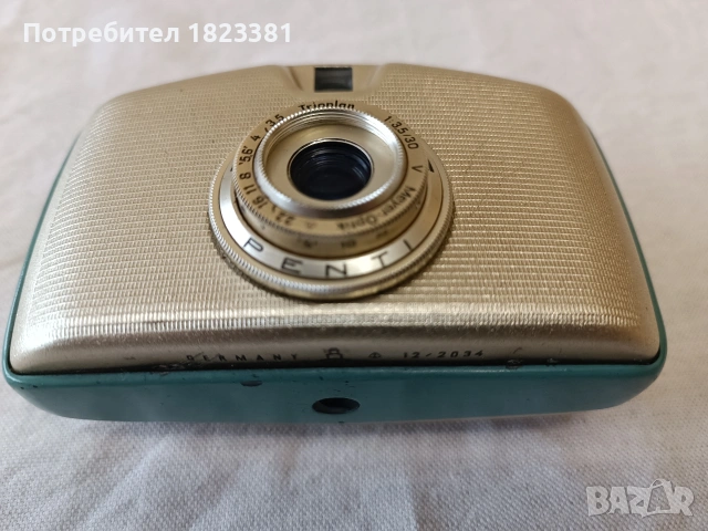 Немски винтидж фотоапарат Penti , снимка 4 - Антикварни и старинни предмети - 53510435