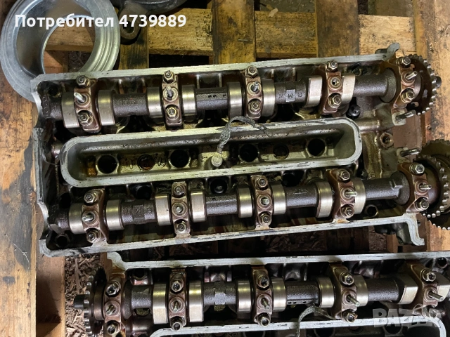 Продавам комплект цилиндрови глави с разпределителни валове BMW V8, снимка 8 - Части - 53499429