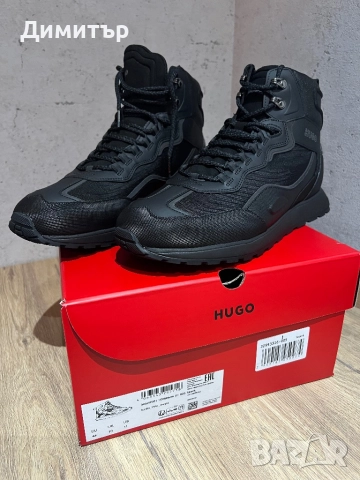 Мъжки сникърси Hugo Boss, снимка 4 - Мъжки ботуши - 52179013