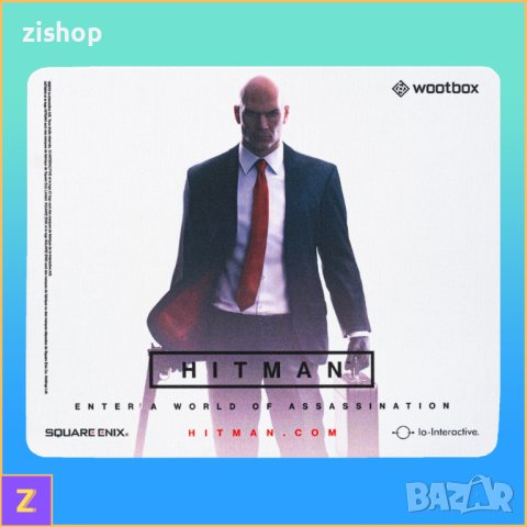 Mouse Pad: Heathside Hitman (Square Enix) | Подложка за мишка: Heathside Hitman (Скуеър Еникс)