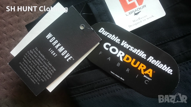 L.BRADOR 1845PB Work Stretch Trouser размер 46 / S работен панталон W4-707, снимка 13 - Панталони - 52878389