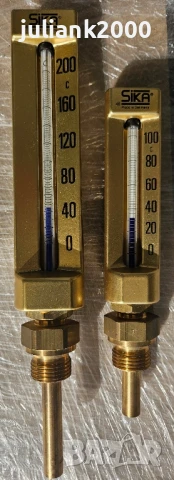 Термометър Sika 0 - 100 градуса индустриален промишлен, снимка 1