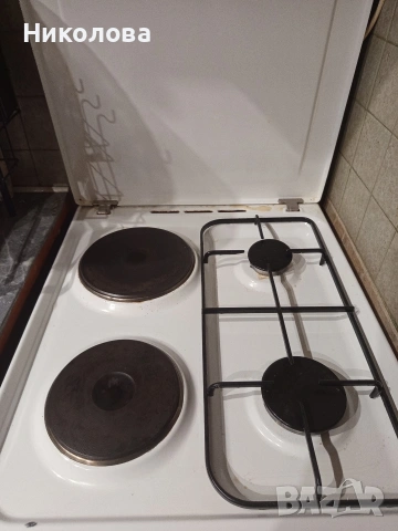 готварска печка indesit, снимка 3 - Печки, фурни - 53077919