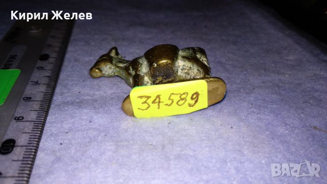 СИМПАТИЧНО МАГАРЕНЦЕ Стара МЕТАЛНА ФИГУРКА СТАТУЕТКА за КОЛЕКЦИЯ ИНТЕРИОР ИГРАЧКА ДЕКОРАЦИЯ 34589, снимка 6 - Колекции - 39061923