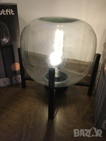 декоративни настолни лампи осветление украса батерии наземни стъклени, снимка 3 - Лед осветление - 44846811