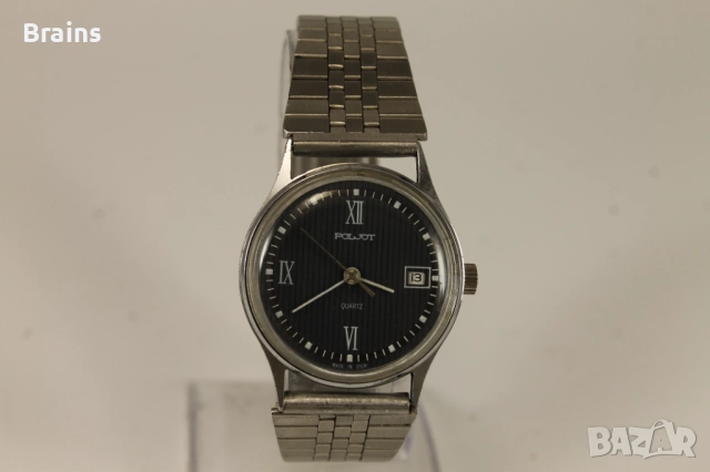 Мъжки Ръчен Часовник POLJOT Quartz, снимка 2 - Мъжки - 52390789