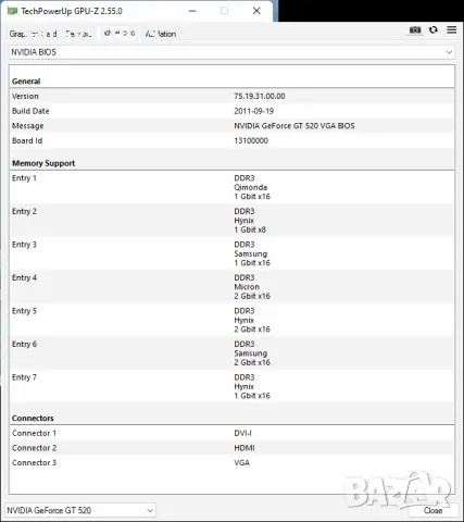Видео карта NVidia GeForce Inno3D GT520 HDMI 1024MB GDDR3 64bit PCI-E, снимка 10 - Видеокарти - 47841118