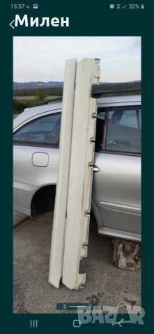 Mercedes GLK (X204) 2 Броя Декоративни Прагове 2008-2016 Година Мерцедес ГЛК , снимка 2 - Части - 32475782