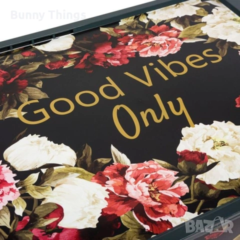 Пластмасова кутия за съхранение с капак – сив флорален десен, 25 литра, снимка 3 - Други стоки за дома - 53417694