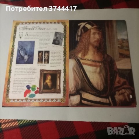  Красива книга с прекрасни творби на художниците Леонардо,Албрехт Дюрер,Микеланджело,Рубенс , снимка 8 - Специализирана литература - 43808157