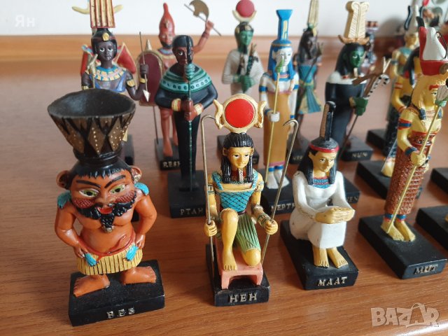 Мини Фигурки на Египетски Богове-12см, снимка 2 - Антикварни и старинни предмети - 28578523