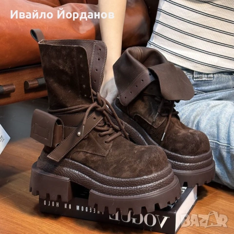 Ботуши, снимка 2 - Дамски ботуши - 52176211