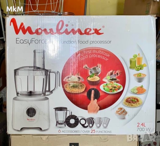 НОВ!!!Кухненски робот MOULINEX с многооо функции и представки ., снимка 1 - Кухненски роботи - 43232881