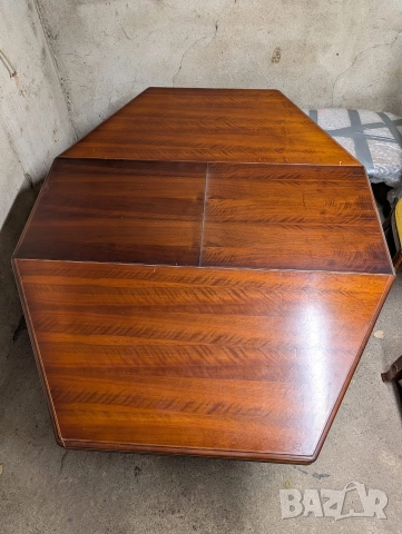 Масивна шестоъгълна разтегателна маса , снимка 12 - Маси - 52954334