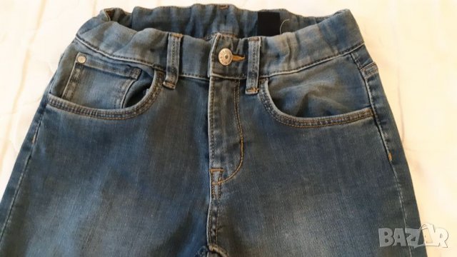 Като нови!Slim Дънки за момче на H&M 134 -140 см за 8 - 9год, снимка 3 - Детски панталони и дънки - 27594705