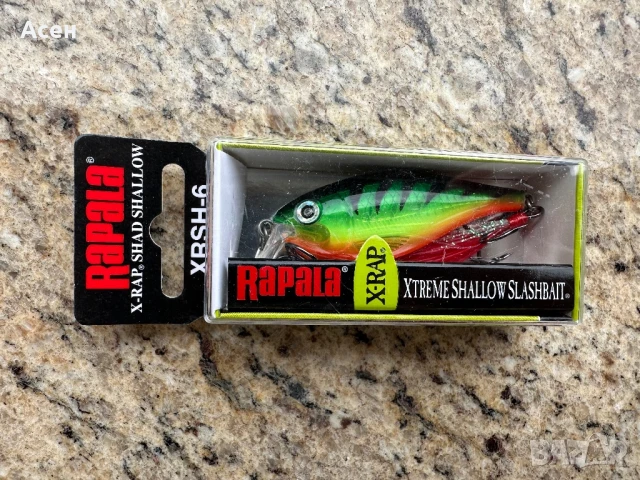 Воблери Rapala X-rap Shad 6 и X-rap Shad Shallow 6, снимка 9 - Такъми - 50469877