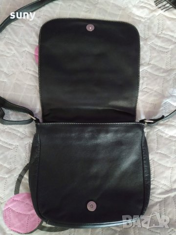 Дамска чанта за през рамо естествена кожа, снимка 2 - Чанти - 28474271