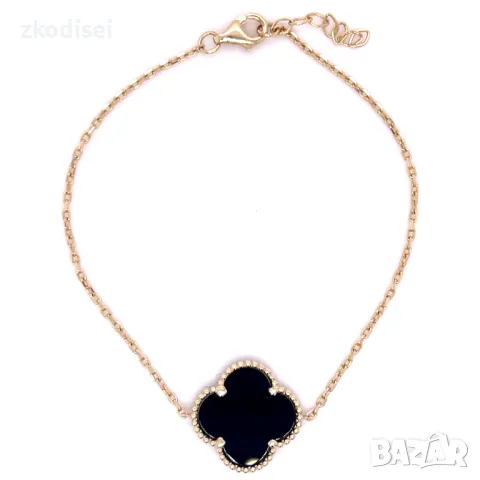 Златна дамска гривна Van Cleef & Arpels 2,66гр. 18,5см. 14кр. проба:585 модел:29550-6