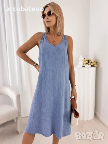 Дамска рокля BORJA, 6цвята , снимка 8 - Рокли - 51121669