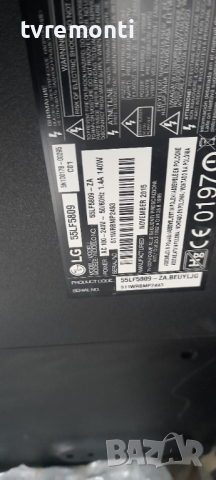 T-Con Board 6871L-3653A (6870C-0471D)  for 55LB5900-UV 55LF6100-UA 55LF6000-UB, снимка 4 - Части и Платки - 36403285