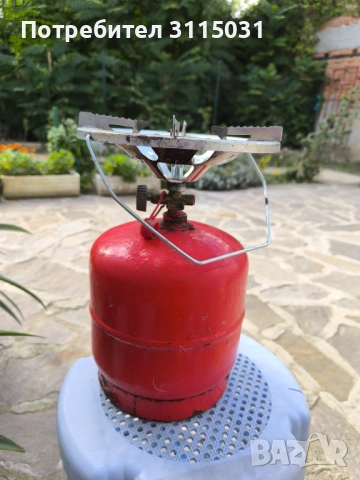 Туристическа ГАЗОВА бутилка с  котлон , снимка 3 - Други стоки за дома - 51881818